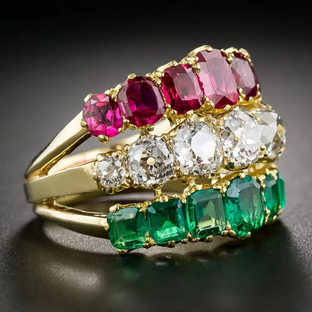 Luvéra Ring Vintage-Stil Chic Und Kreative Ring Für Frauen