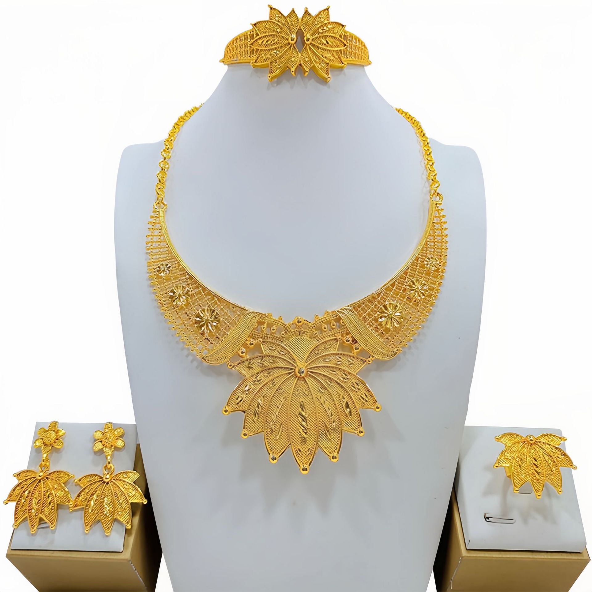 Luvéra Frauen Mode All-match Schmuck Spiegel Schmuck Anzug