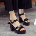 Luvéra Stil Wasserdichte Plattform High Heel Frauen Schuhe
