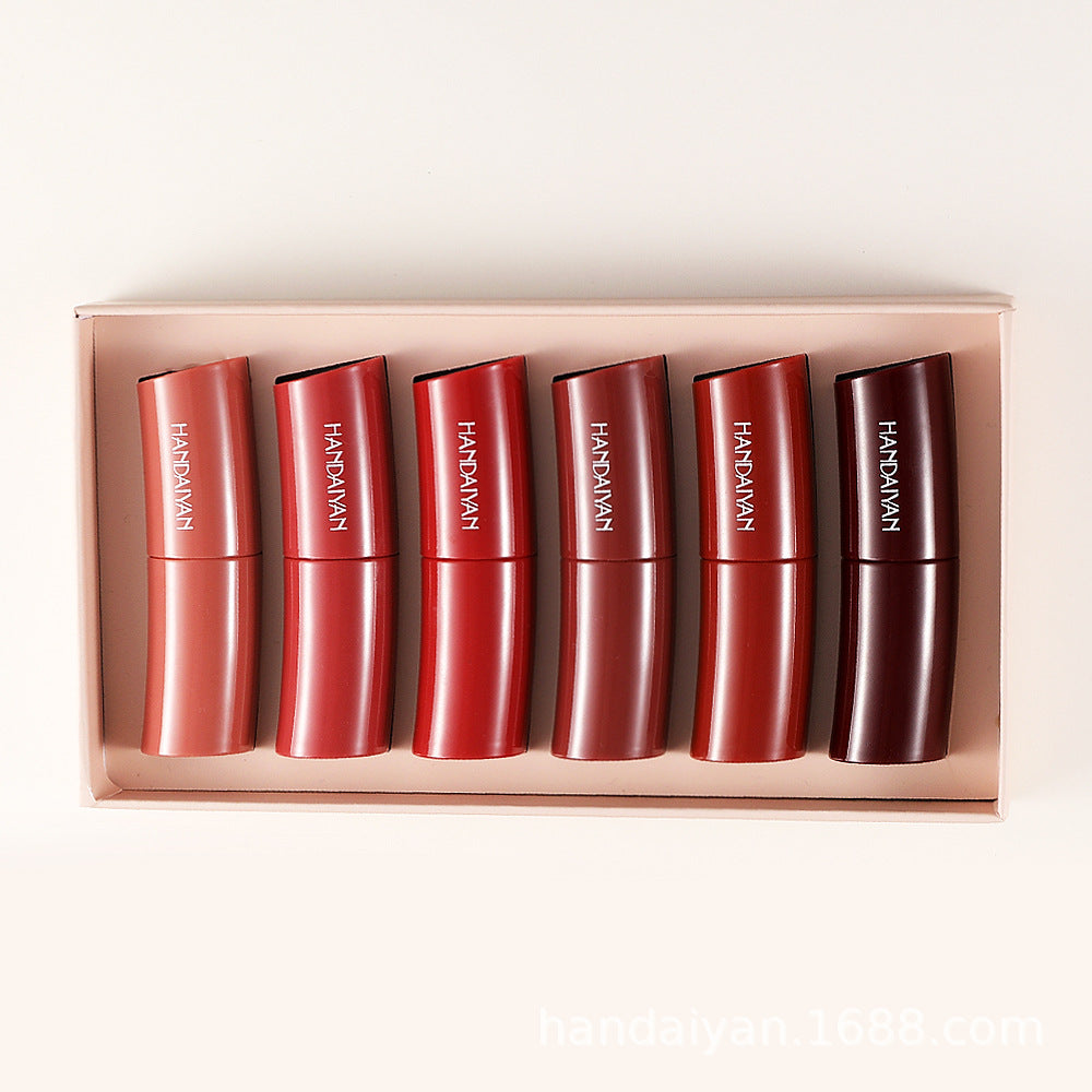 Luvéra 6er Pack Curved Lipstick Suit Matte