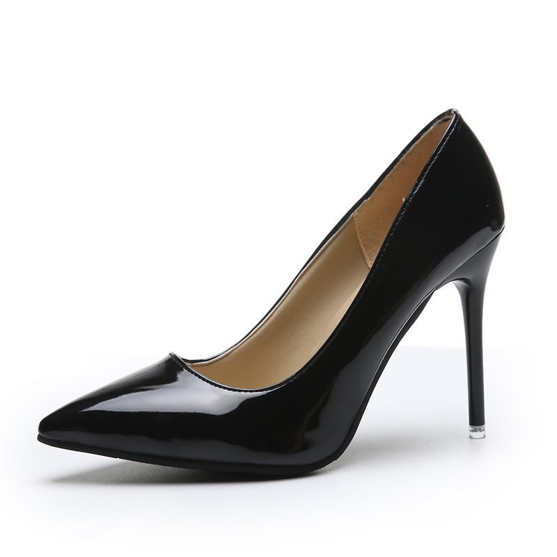 Luvéra spitze Stiletto Schuhe mit niedrigem Absatz Plus Size Damen