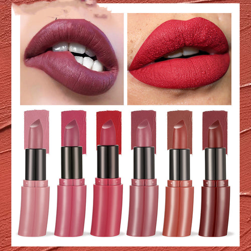 Luvéra 6er Pack Curved Lipstick Suit Matte