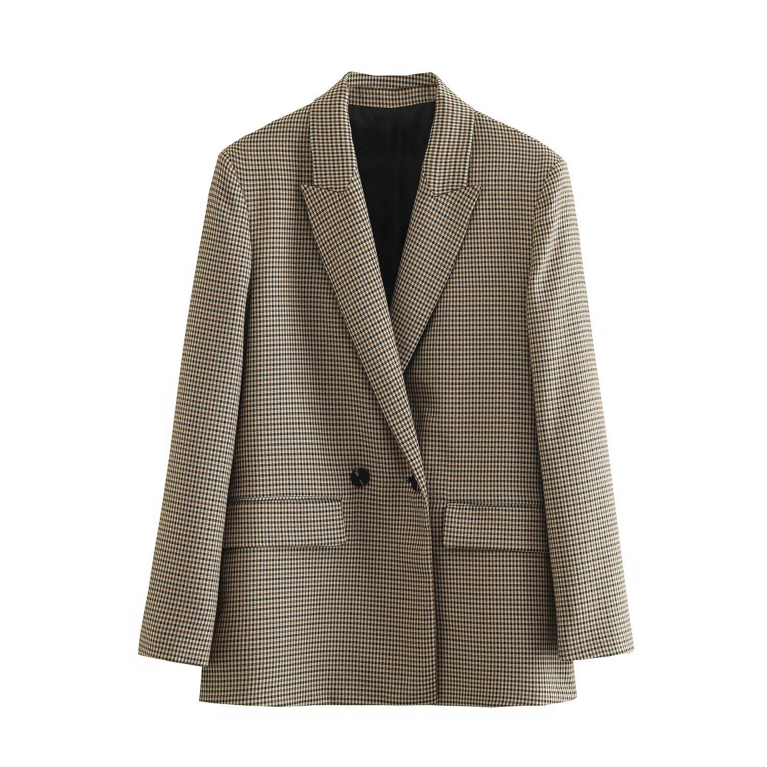 Luvéra Damen Tailored Zweireihiger Blazer
