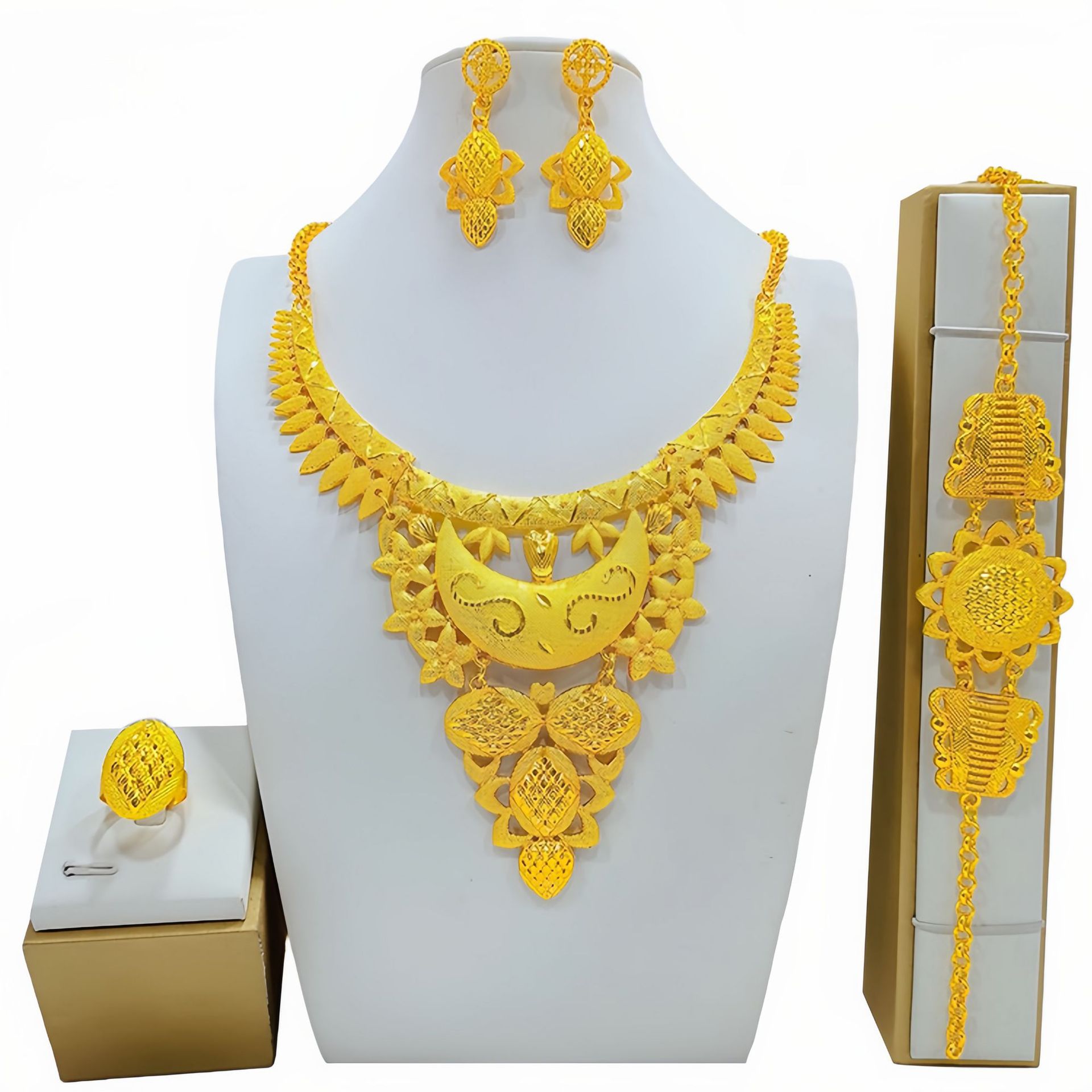 Luvéra Frauen Mode All-match Schmuck Spiegel Schmuck Anzug