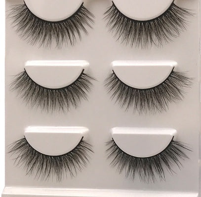 Luvéra Neue 3 Paar Natürliche Falsche Wimpern Lange Make-up 3D Nerz Wimpern Wimpernverlängerung Wimpern Für Schönheit