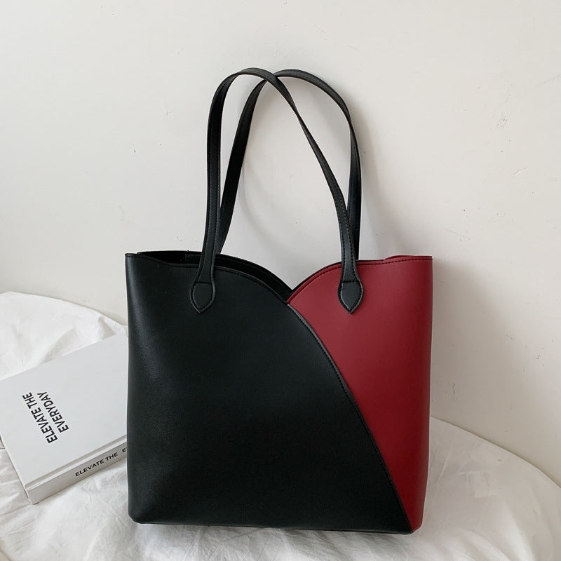 Luvéra Frauen Große Taschen Herbst Tide Neue Handtaschen Westlichen Stil Wilde Mode Große Kapazität Schulter Tasche Tote Tasche Frauen