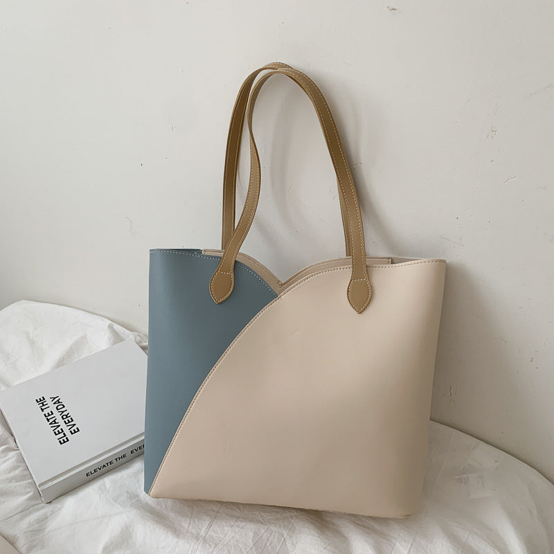 Luvéra Frauen Große Taschen Herbst Tide Neue Handtaschen Westlichen Stil Wilde Mode Große Kapazität Schulter Tasche Tote Tasche Frauen