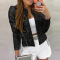 Luvéra Damenjacke Paillettenjacke