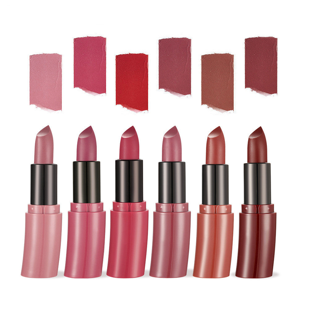 Luvéra 6er Pack Curved Lipstick Suit Matte