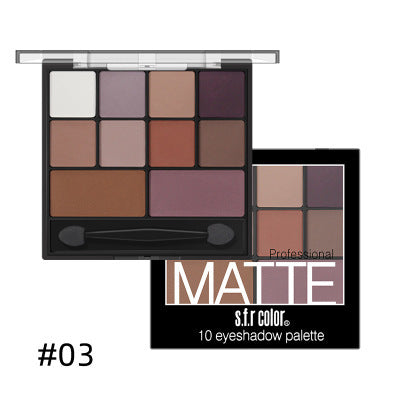 Luvéra Lidschatten-Palette Kürbis Smoky Make-up Nude Make-up Europa und Amerika