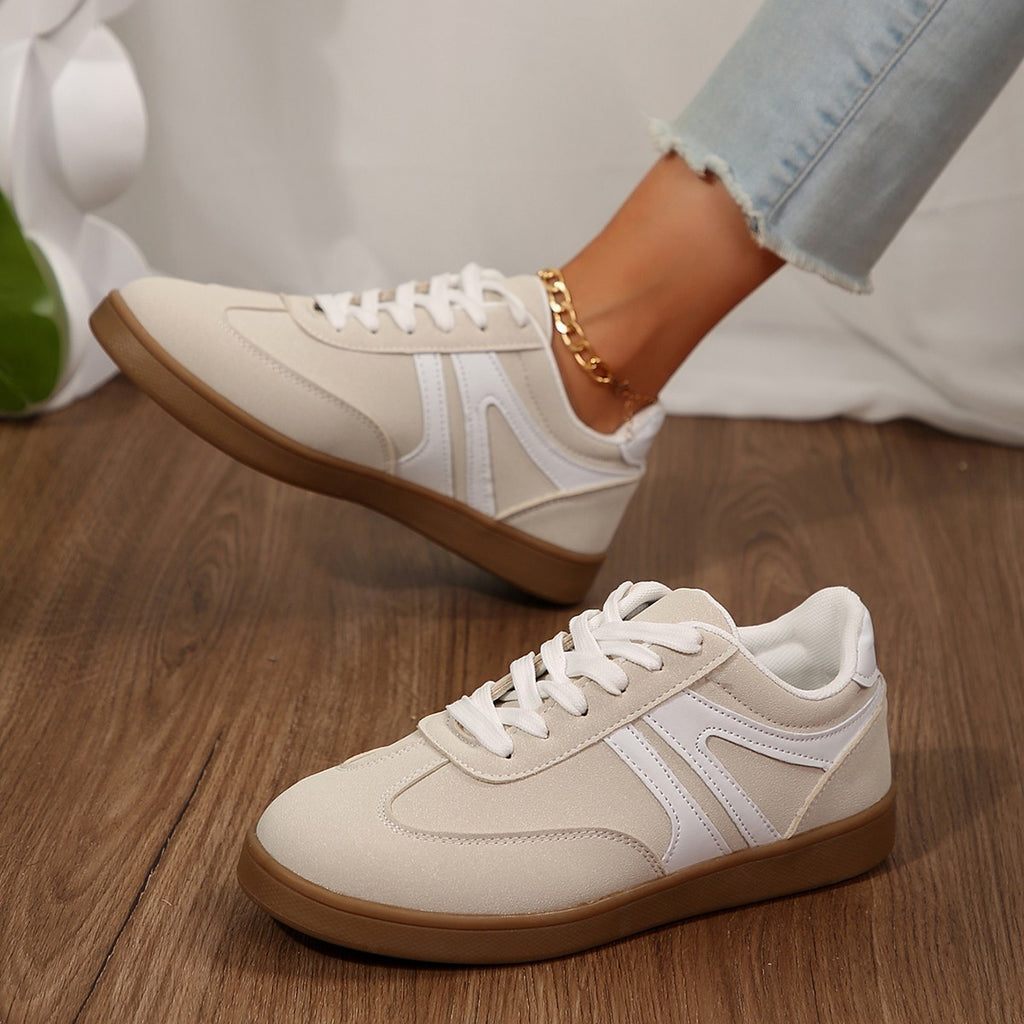 Luvéra Damen Retro Casual Round-Toe Sport Running Flats