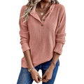 Luvéra Halboffener Kragen Strickwaren Für Frauen Einfarbig Pullover Pullover