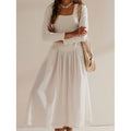 Luvéra Slim-Fit Langarm Kleid - Zeitlos % Modern