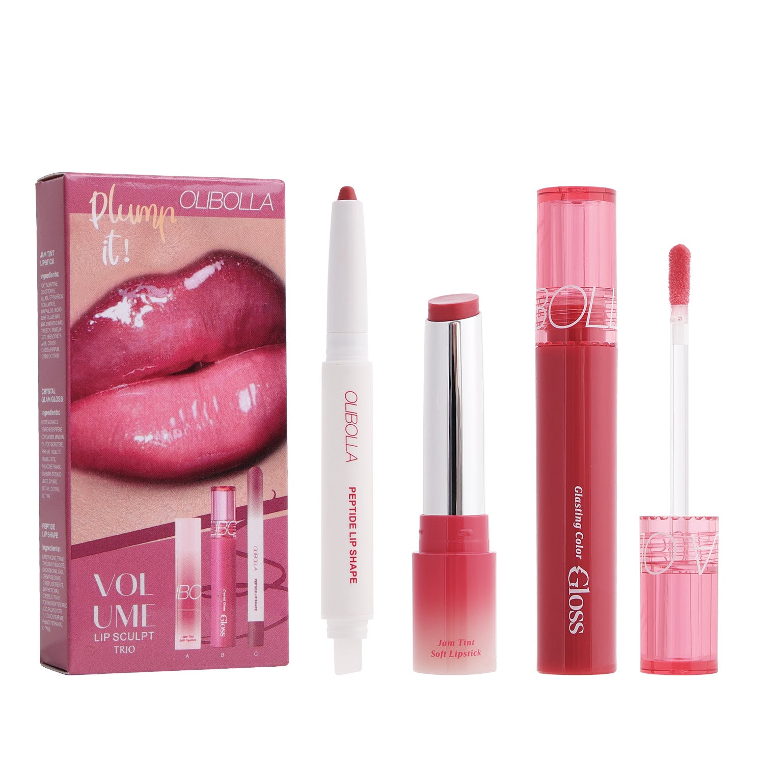Luvéra Make-up-Set Eyeliner Dewy Lipgloss