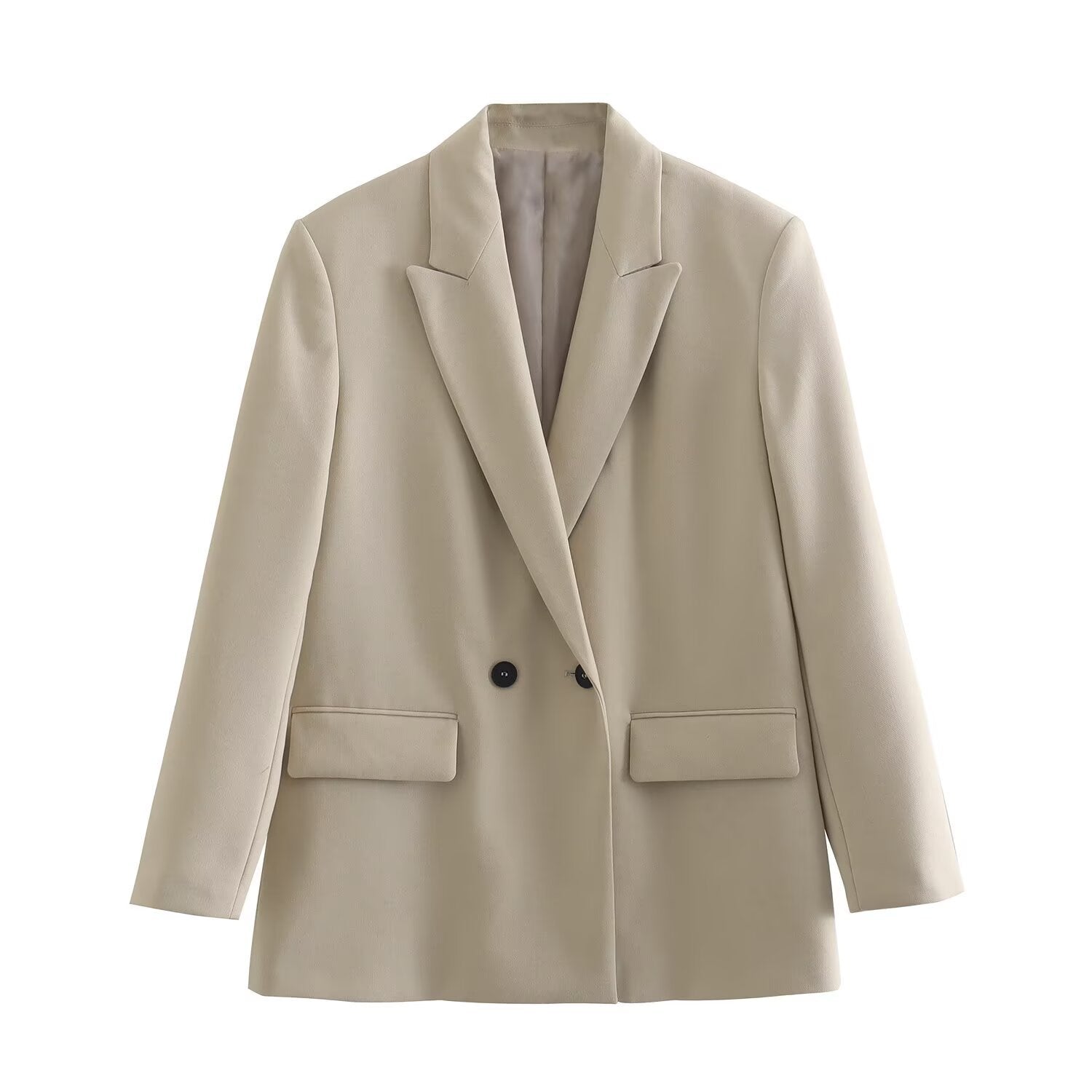 Luvéra Damen Tailored Zweireihiger Blazer