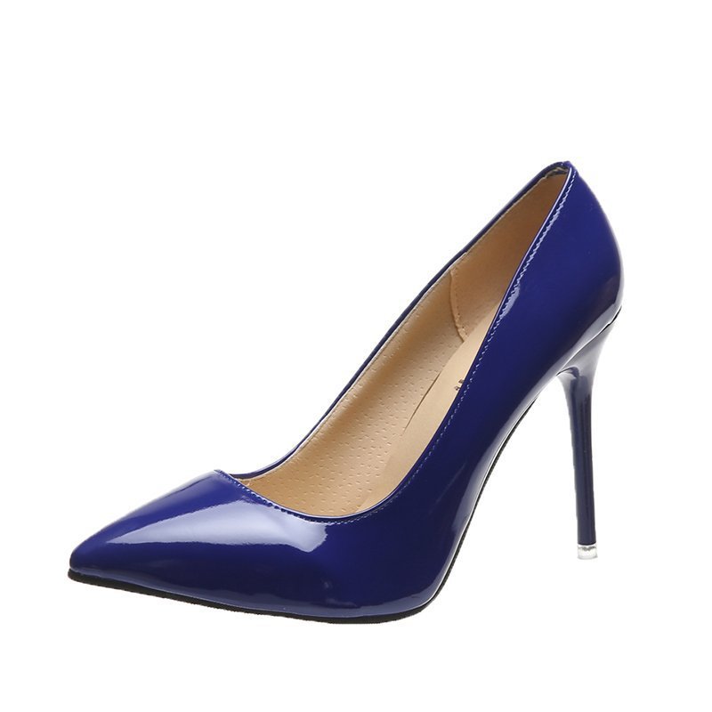 Luvéra spitze Stiletto Schuhe mit niedrigem Absatz Plus Size Damen