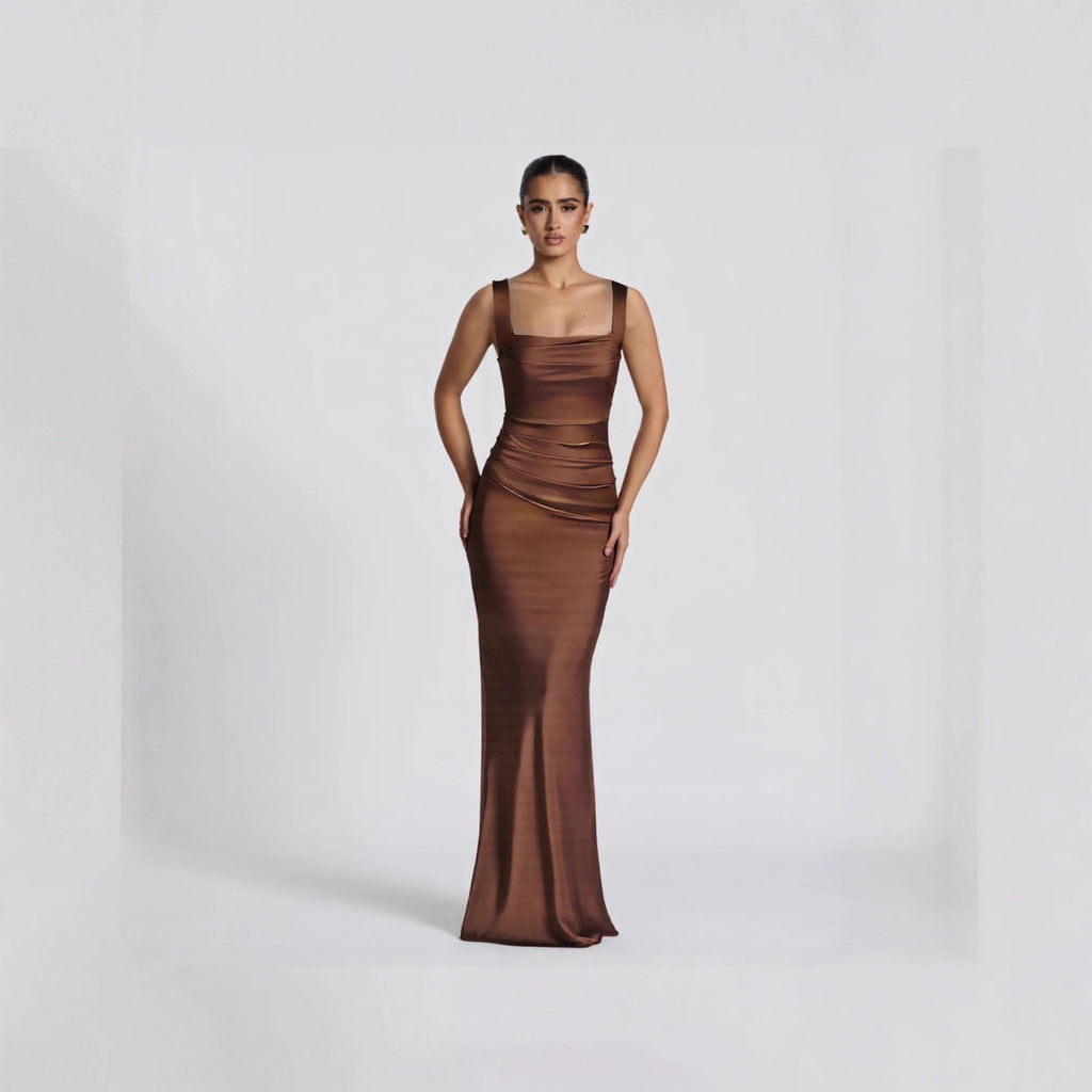 Luvéra Trägerloses Elegantes Abendkleid Für Frauen