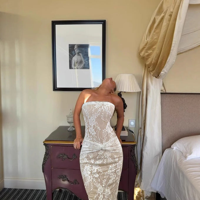 Luvéra Bustier Womens Dress In European And American Style