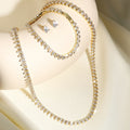 Luvéra Einfaches und elegantes Zirkon-Schmuckset