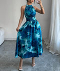 Luvéra Sommerkleid mit Rüschen-Saum – Figurbetontes Midi Kleid