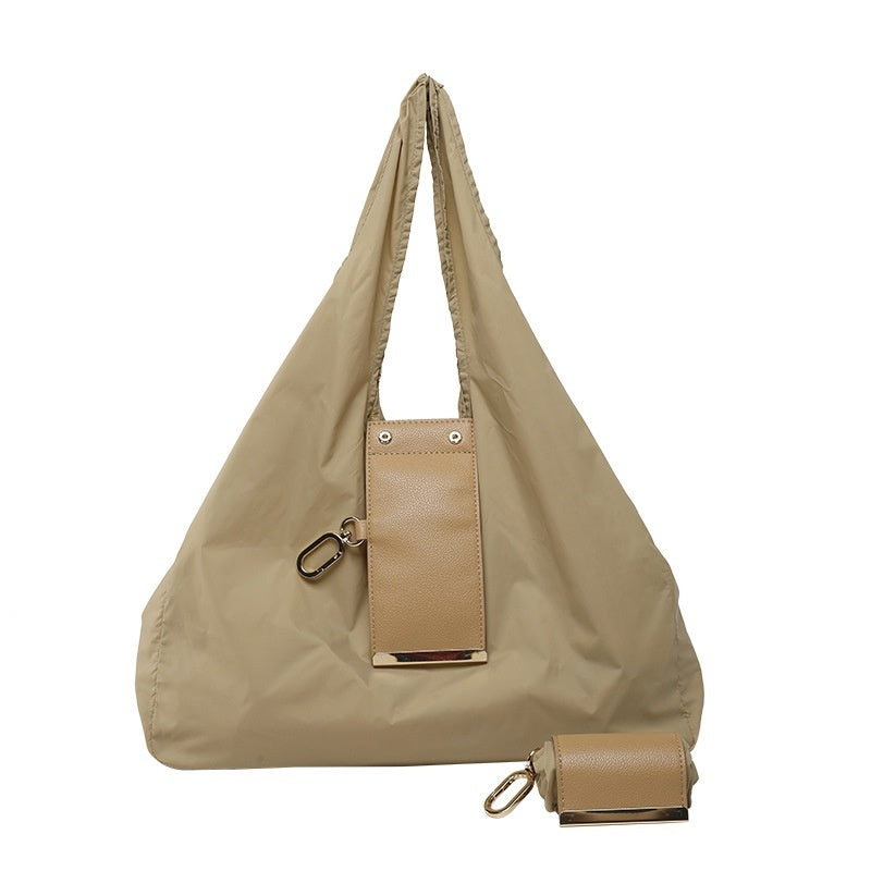 Luvéra Damen Handtasche mit Schlüsselanhänger Design Leichte Umhängetasche Große Kapazität Einkaufstaschen