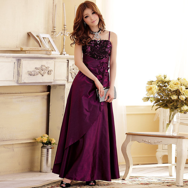Luvéra Plus Size Satin Abendkleid – Elegantes Hochzeits- & Eventkleid
