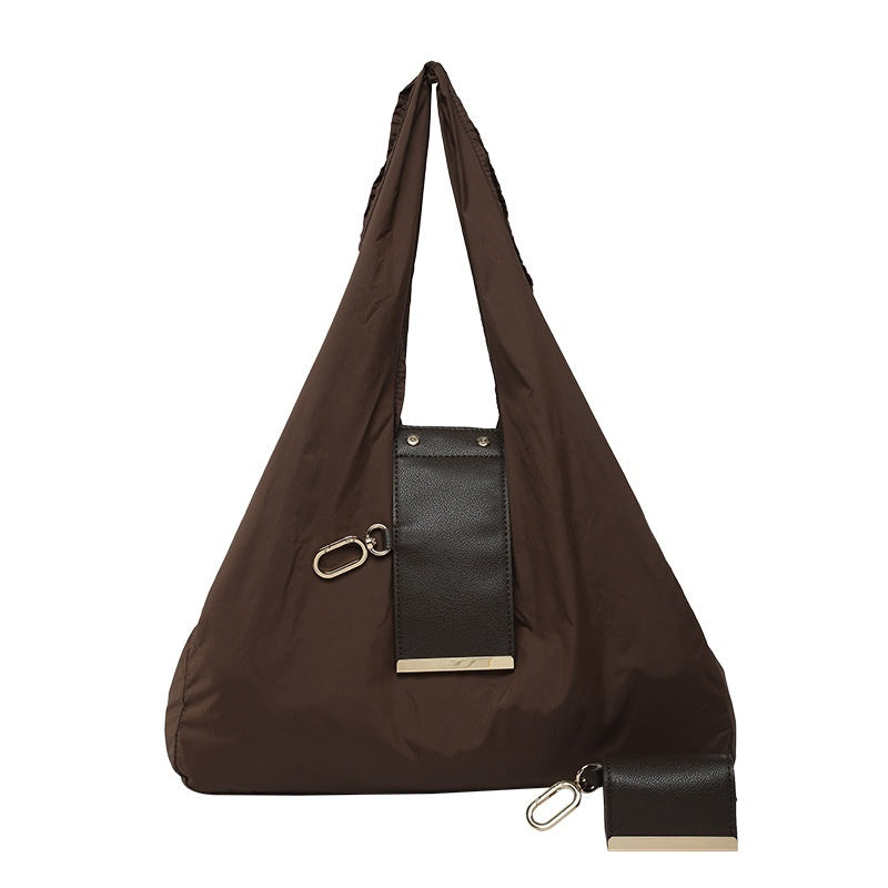 Luvéra Damen Handtasche mit Schlüsselanhänger Design Leichte Umhängetasche Große Kapazität Einkaufstaschen