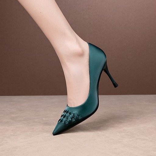 Luvéra Spitze Flache Mund Einzelne Schuhe Frauen Stiletto Mode Schuhe Frauen