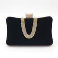 Luvéra Suede European Und American Food Bag U-förmiger Diamant