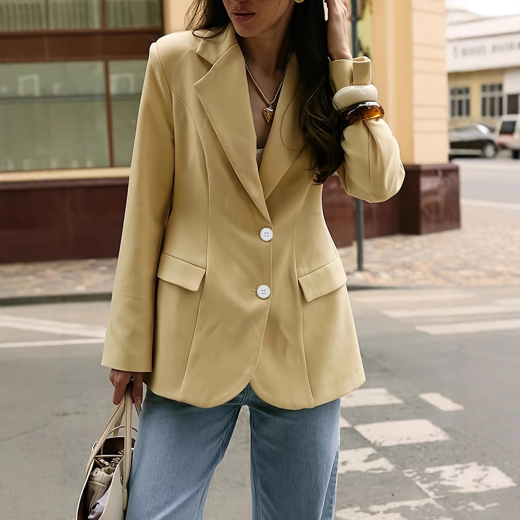Luvéra Hochwertiger Slim-Fit-Blazer, Der Speziell Für Das Büro Entwickelt Wurde