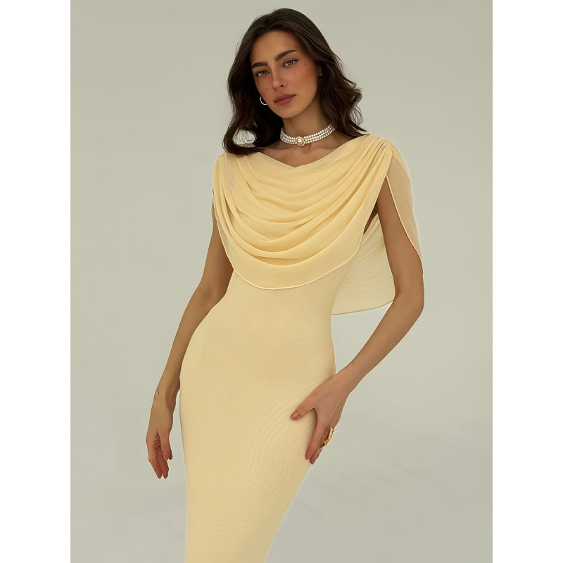 Luvéra Elegantes MaxiKleid - Figurbetontes Damenkleid mit Taillierung