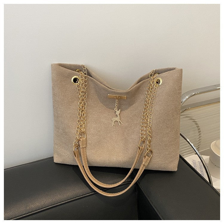 Luvéra Retro Commuter Textur Kette Umhängetasche