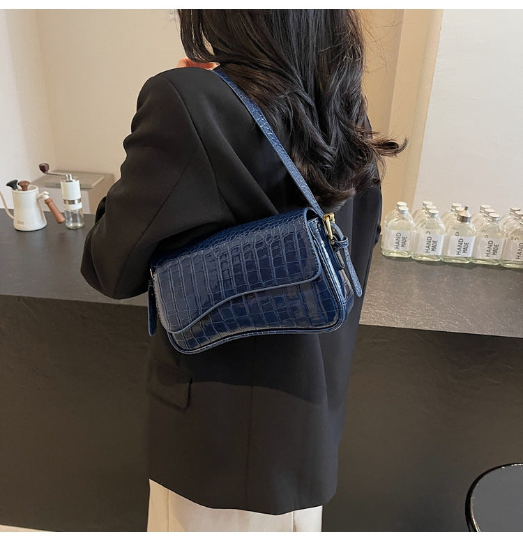 Luvéra Flip Magnetische Schnapp Schulter Messenger Tasche Mode Einfache Tragbare Orgel Tasche