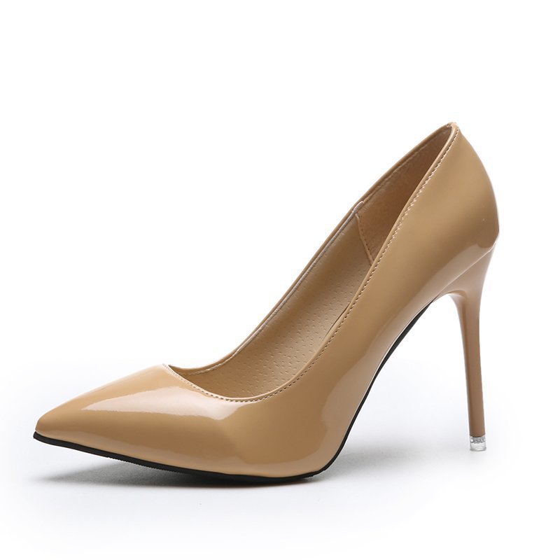 Luvéra spitze Stiletto Schuhe mit niedrigem Absatz Plus Size Damen