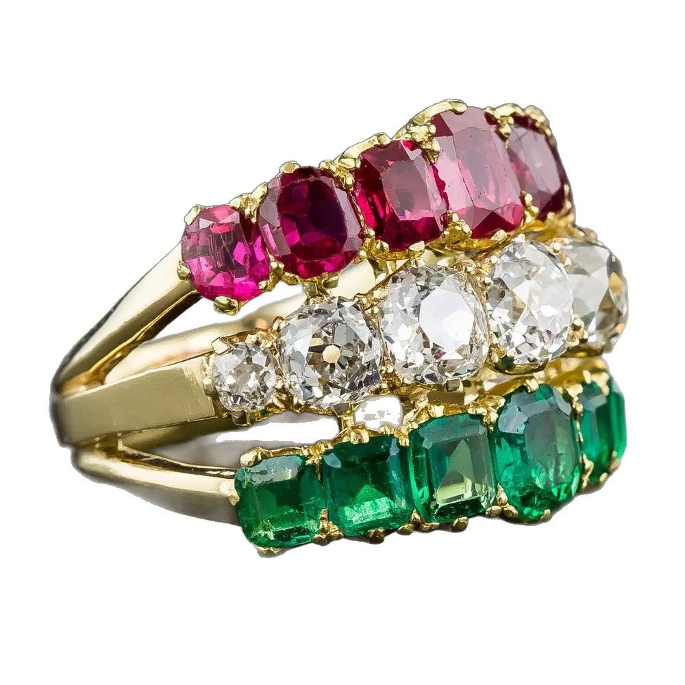 Luvéra Ring Vintage-Stil Chic Und Kreative Ring Für Frauen