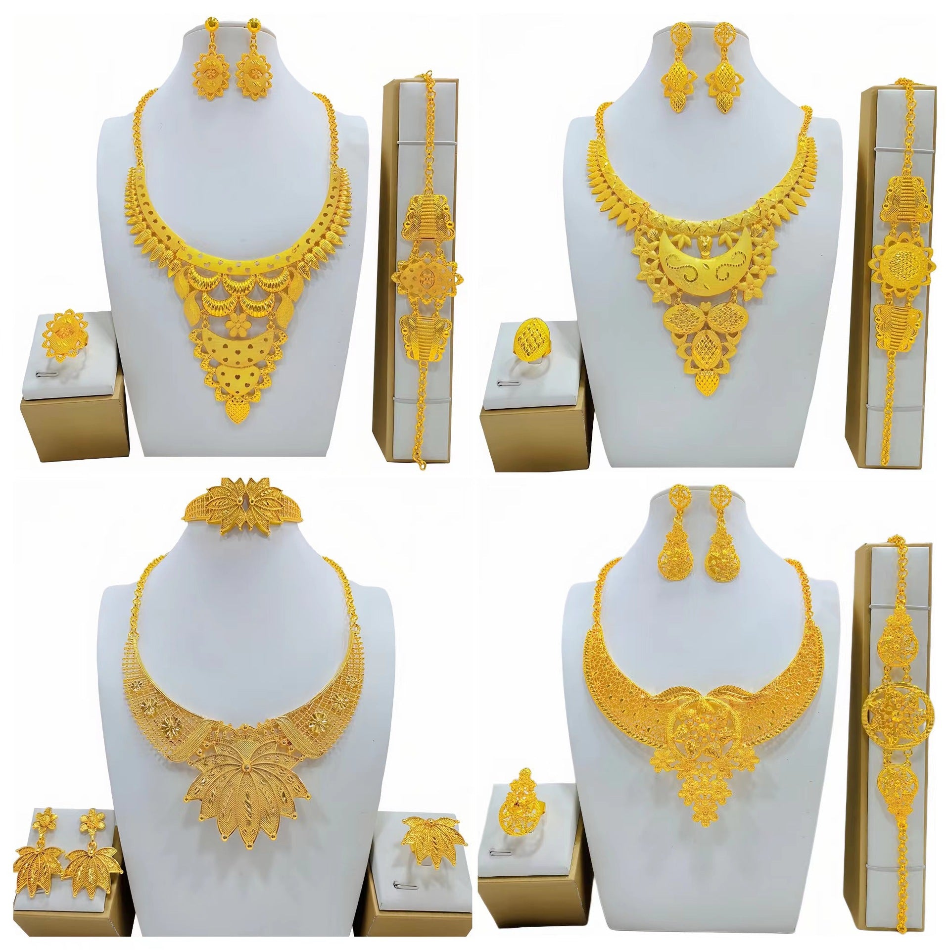 Luvéra Frauen Mode All-match Schmuck Spiegel Schmuck Anzug