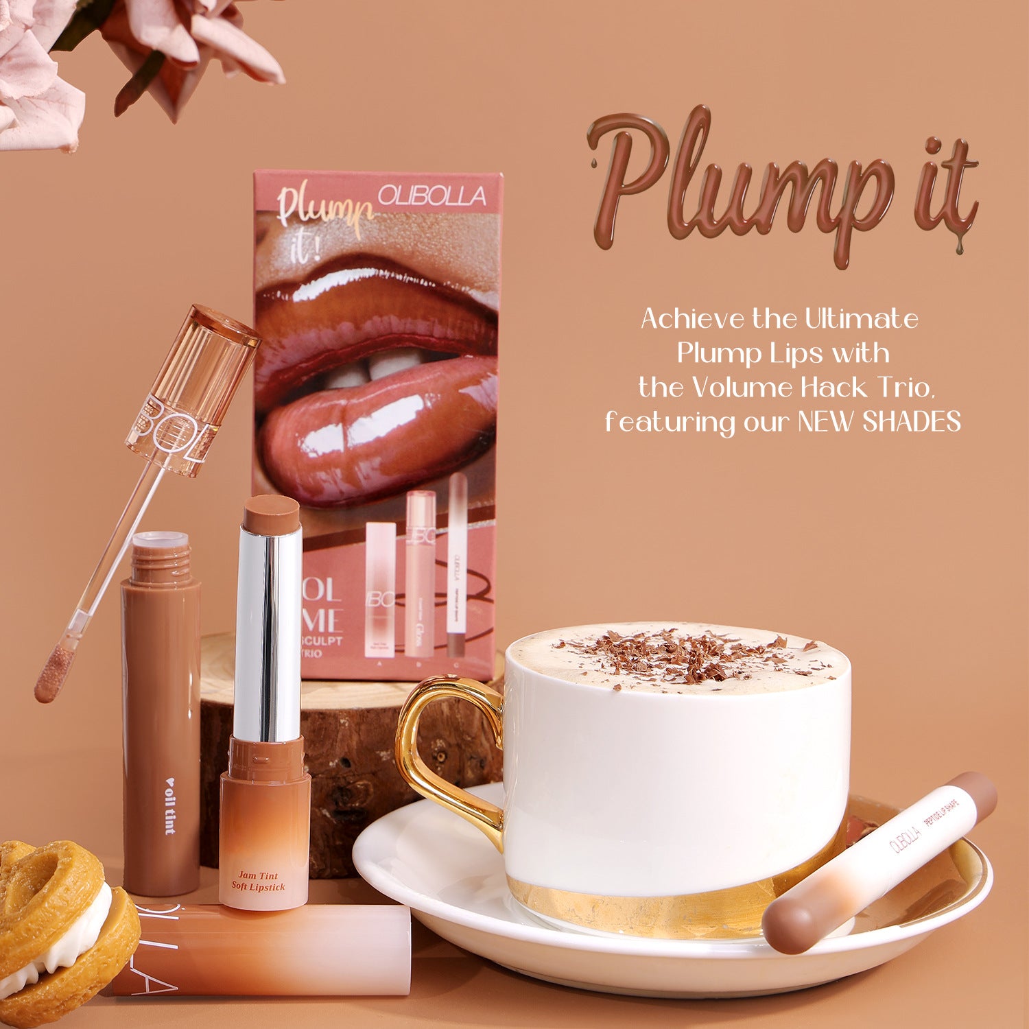 Luvéra Make-up-Set Eyeliner Dewy Lipgloss