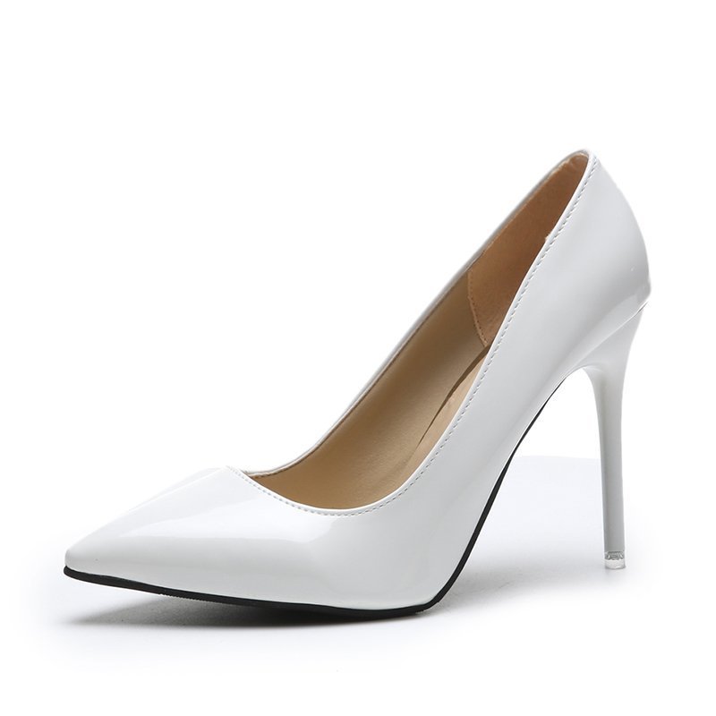 Luvéra spitze Stiletto Schuhe mit niedrigem Absatz Plus Size Damen