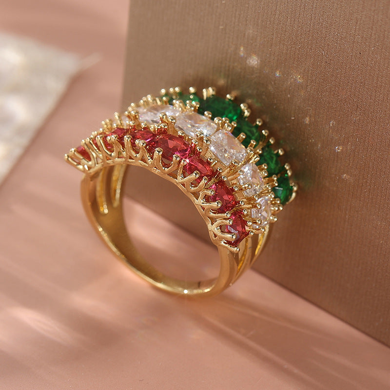 Luvéra Ring Vintage-Stil Chic Und Kreative Ring Für Frauen