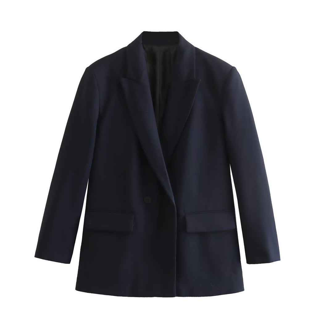 Luvéra Damen Tailored Zweireihiger Blazer