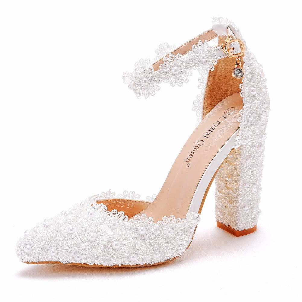 Luvéra Strass High Heel Schuhe Frauen