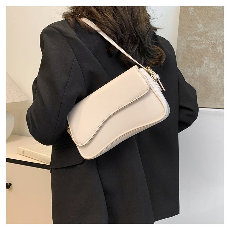Luvéra Flip Magnetische Schnapp Schulter Messenger Tasche Mode Einfache Tragbare Orgel Tasche