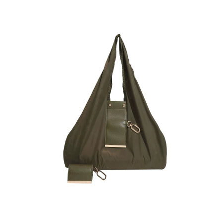 Luvéra Damen Handtasche mit Schlüsselanhänger Design Leichte Umhängetasche Große Kapazität Einkaufstaschen