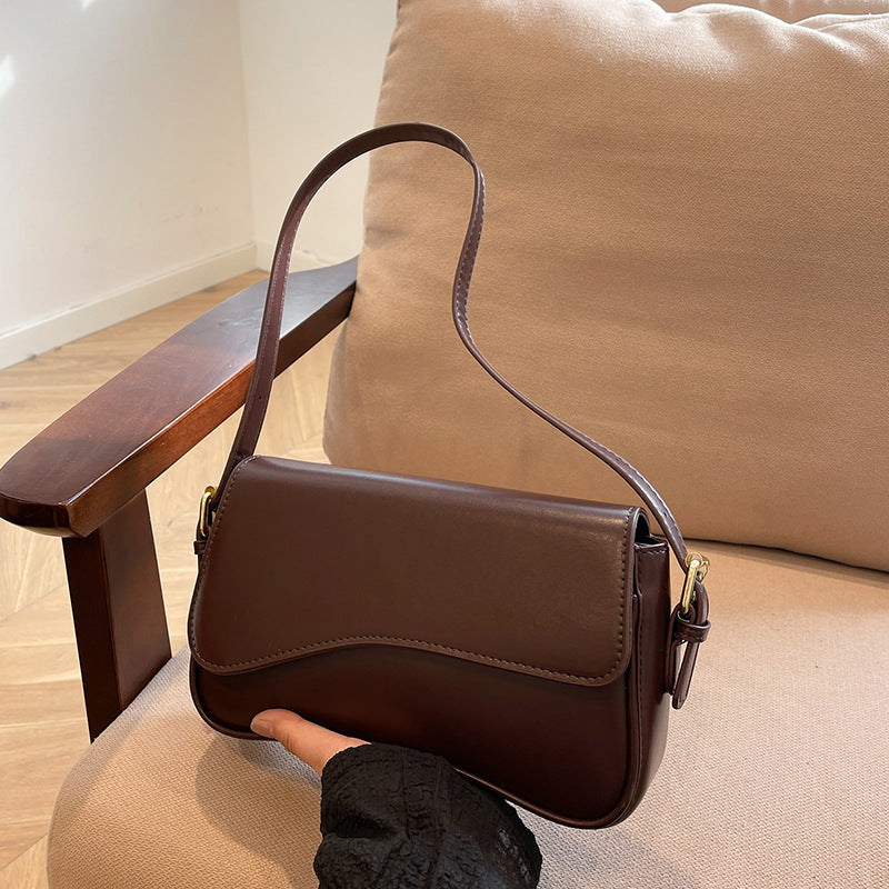 Luvéra Flip Magnetische Schnapp Schulter Messenger Tasche Mode Einfache Tragbare Orgel Tasche