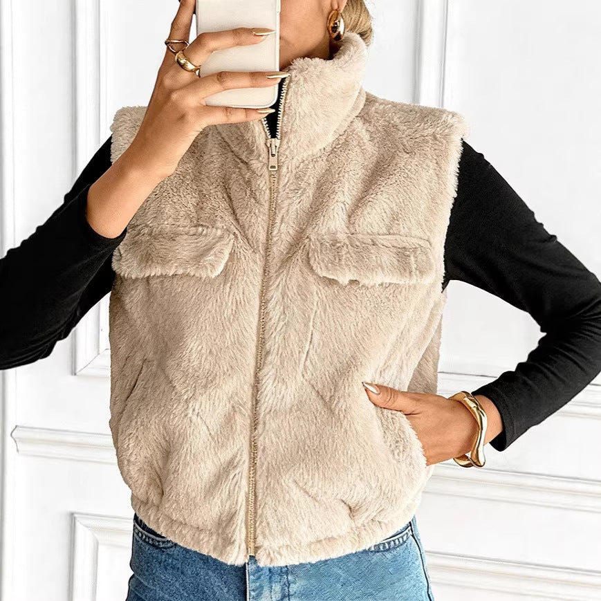 Luvéra Elegante Damen Kurz-Weste