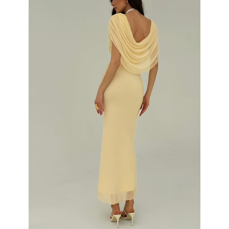 Luvéra Elegantes MaxiKleid - Figurbetontes Damenkleid mit Taillierung