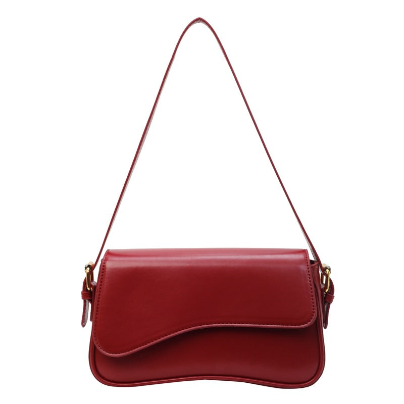 Luvéra Flip Magnetische Schnapp Schulter Messenger Tasche Mode Einfache Tragbare Orgel Tasche